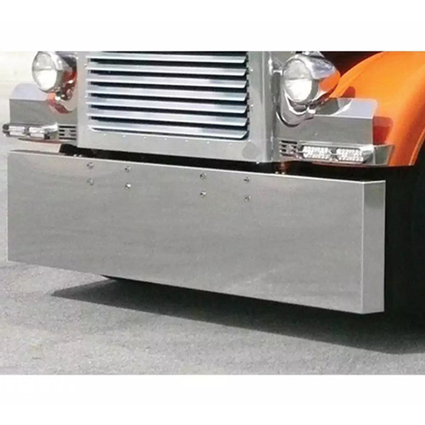 Peterbilt 359 18 Inch Blank Boxed End Bumper Peterbilt 359 18 Inch Blank Boxed End Bumper