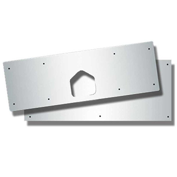 Stainless Steel Battery/Tool Box Permit Panels for Peterbilt 379