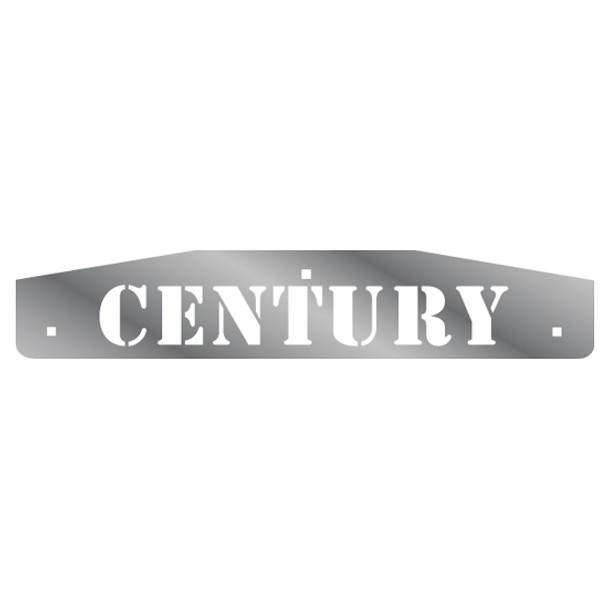 Stainless Steel "CENTURY" Cutout Mud Flap Weights