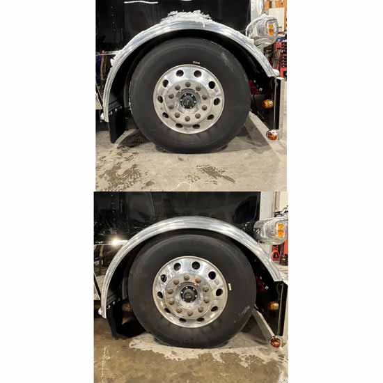 Peterbilt Loadshare Steer Axle Air Ride Upgrade Kit With Cargo Max Shocks