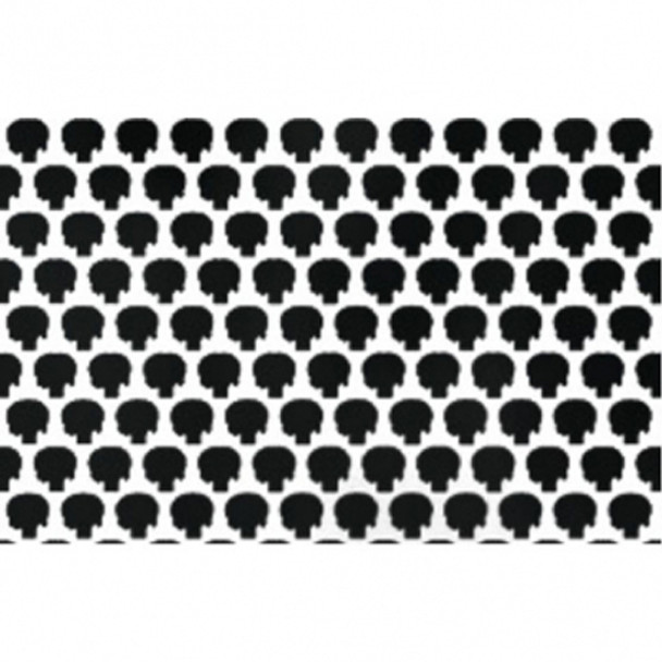 Peterbilt Stainless Steel Skull Punch Factory Height Air Cleaner Screen