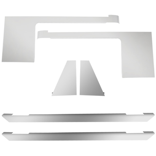 Peterbilt 389 CSM Aluminum Cab, Cowl, 70 Inch Sleeper Panels W/ Bulkhead Light Holes 3 Inch W/ Aftermarket Exhaust Peterbilt 389 CSM Aluminum Cab, Cowl, 70 Inch Sleeper Panels W/ Bulkhead Light Holes 3 Inch W/ Aftermarket Exhaust