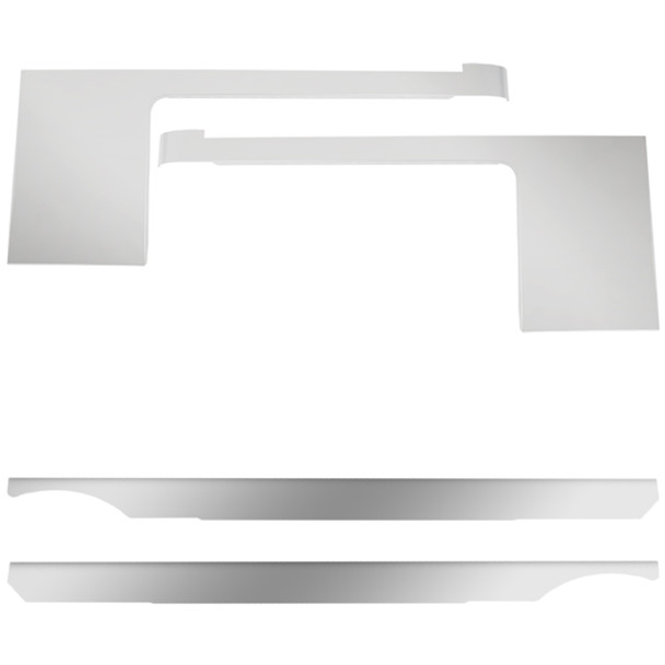 Peterbilt 389 CSM Aluminum Cab, Cowl, 36 Inch Full Wrap Sleeper Blank Panels 5 Inch For W/ Aftermarket Exhaust Peterbilt 389 CSM Aluminum Cab, Cowl, 36 Inch Full Wrap Sleeper Blank Panels 5 Inch For W/ Aftermarket Exhaust