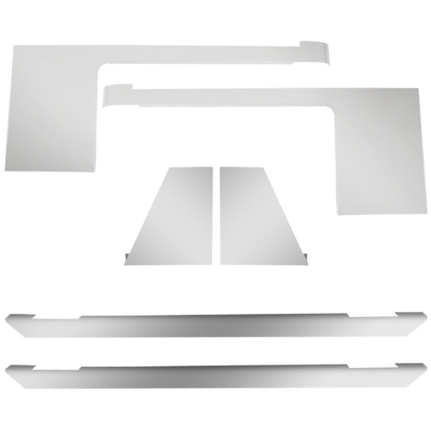 Peterbilt 389 CSM SS Cab, Cowl, 70 Inch Sleeper Blank Panels 5 Inch W/ Aftermarket Exhaust Peterbilt 389 CSM SS Cab, Cowl, 70 Inch Sleeper Blank Panels 5 Inch W/ Aftermarket Exhaust