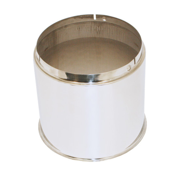 Stainless Top Hat Hub Cover For 10 Hole Hub Pilot Drive Wheels