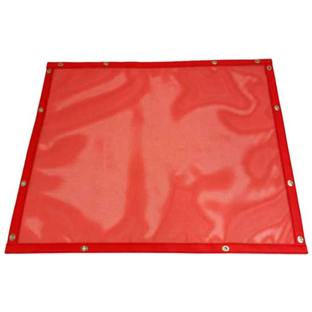 Kenworth W900L Plain Mesh Red Bug Screen With Vinyl Trim Kenworth W900L Plain Mesh Red Bug Screen With Vinyl Trim