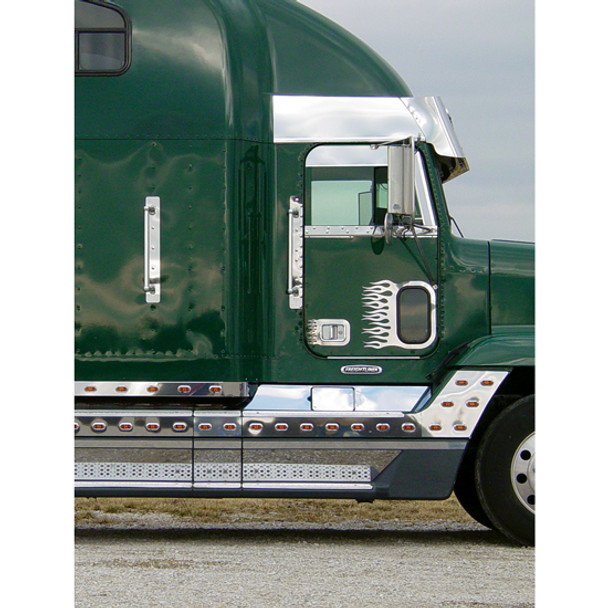 Stainless Steel Cab Grab Handle Trims for Various Freightliner Models