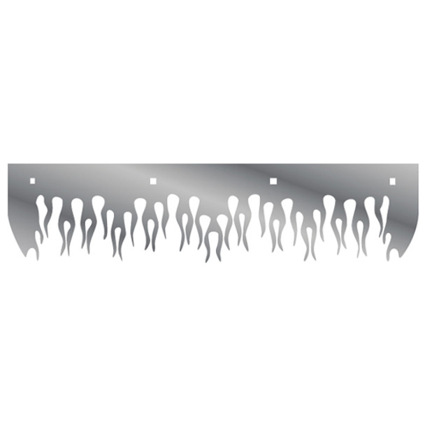 Stainless Steel Flame Top Flap Accent Trims