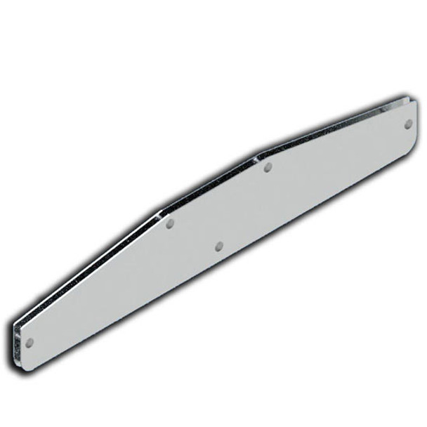 4 X 16 Inch Stainless Steel Tapered Curl-Free Mud Flap Weights 4 X 16 Inch Stainless Steel Tapered Curl-Free Mud Flap Weights