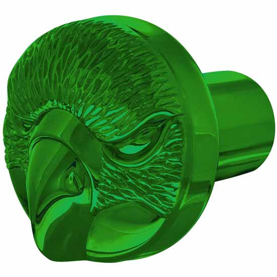 Heavy Duty Green 3D Eagle Face Air Valve Knob