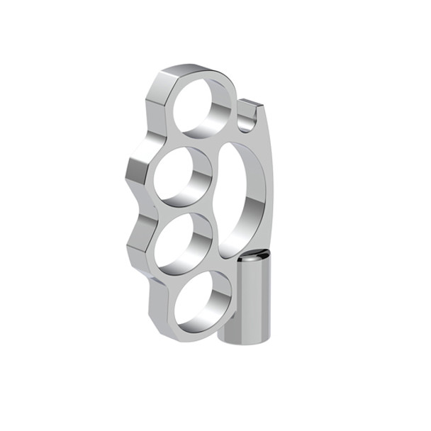 1/2-Inch-13 Thread-On Chrome Knuckle Gearshift Knob