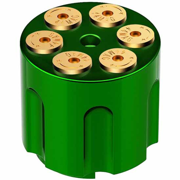 Heavy Duty Aluminum 9/10 Speed Green Gear Shift Knob W/ Direct Screw On Install