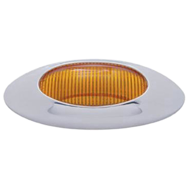 Phantom I Light With Chrome Bezel - Amber Lens Amber LED