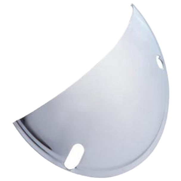 7 Inch Stainless Steel Half Moon Round Headlight Shield