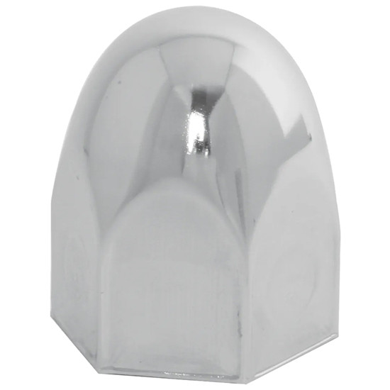 33mm x 2-3/4 Inch Chrome Twister Hex Lock Tab Nut Cover, Screw-On