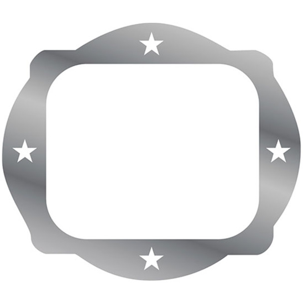 Western Star Outer Door Handle Trim With 4 Small Stars Western Star Outer Door Handle Trim With 4 Small Stars