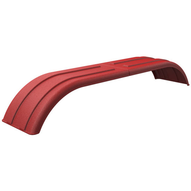 Tandem Axle Trailer Fenders – Red 94 Inch for 48-Inch Spread