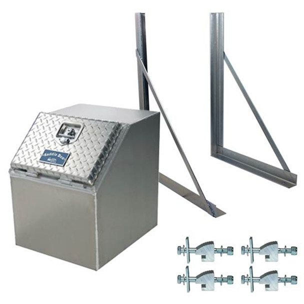 Merritt Aluminum Frame Box Kit with Diamond Plate Door (12" x 22" x 21")
