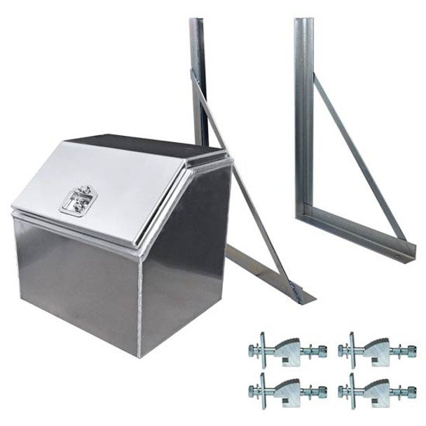 Merritt Aluminum Frame Box Kit with Smooth Top Open Door (12" x 23.5" x 21")