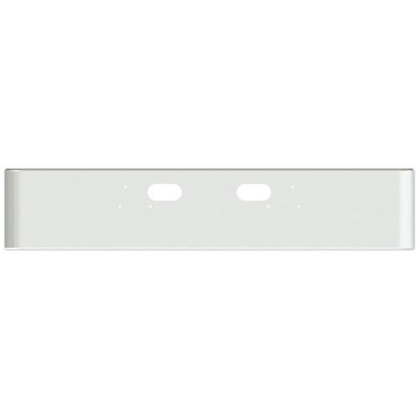 Ford LNL 000 1984-1999 18 Inch Texas Chrome Bumper With Square Rolled Ends & Tow Holes Ford LNL 000 1984-1999 18 Inch Texas Chrome Bumper With Square Rolled Ends & Tow Holes