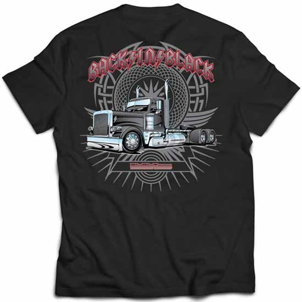 Big Rig Tee Back in Black Short Sleeve T-Shirt - 2XL Big Rig Tee Back in Black Short Sleeve T-Shirt - 2XL