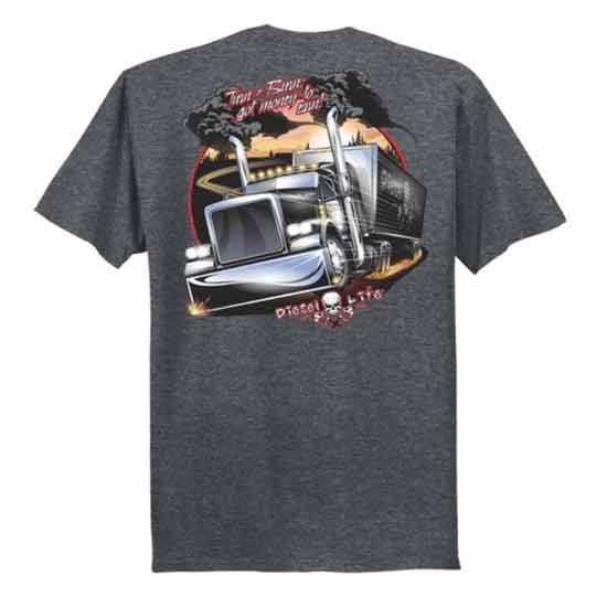 Diesel Life The Song of My People Black Heather T-Shirt