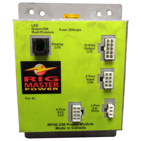 High-Capacity 20 Amp Power Module W/ LED Display - 10 Pin Output, 8 pin Input - RP50-2505
