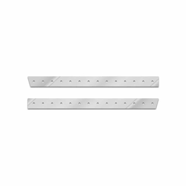 Peterbilt 378 & 379 Stainless Steel Cab Panels W/ Rnd 3/4 Inch Light Holes