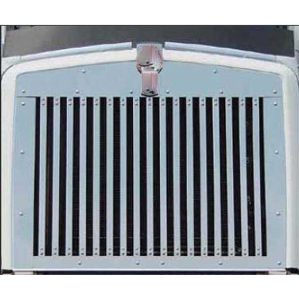 Stainless Steel Replacement Grille W/ 17 Vertical Bars For Kenworth T800
