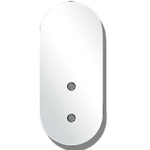 Stainless Steel Hood Latch Guards W/ Ball Latch For Kenworth W900A