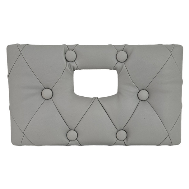 Quilted Diamond Vinyl W/ Buttons Glove Box Door Cover- Maroon For Kenworth T660, T880 & W900 Quilted Diamond Vinyl W/ Buttons Glove Box Door Cover- Maroon For Kenworth T660, T880 & W900