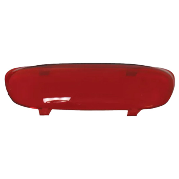Plastic Center Dome Light Lens- Red For Kenworth