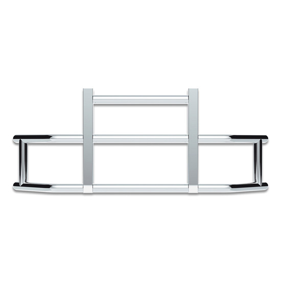 Freightliner Cascadia 116 & 126 Stainless Steel HighwayShield I25R Grille Guard & Bracket Kit