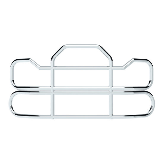 Freightliner Cascadia 113 & 125 Stainless Steel HighwayShield I95 Grille Guard & Bracket Kit