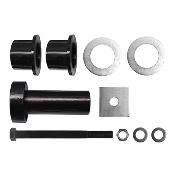 Nylon Bushing Kit With Equalizer Shaft, Bushings, Washers & Lock Nut For Freightliner & Sterling Nylon Bushing Kit With Equalizer Shaft, Bushings, Washers & Lock Nut For Freightliner & Sterling