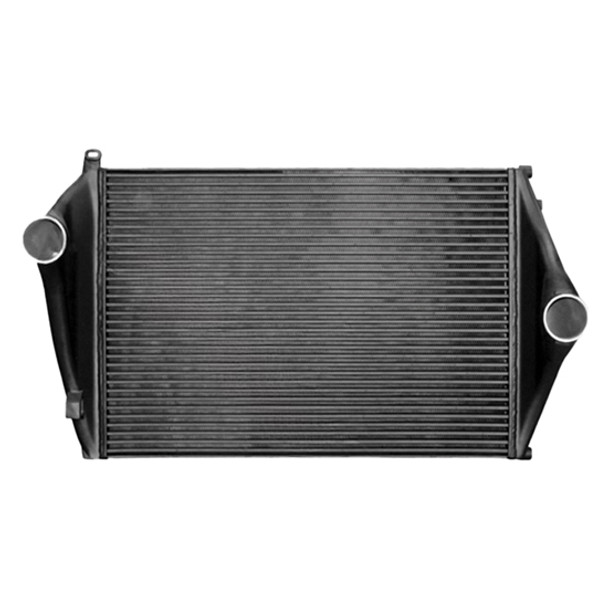 37.5625 X 26.5 Inch Charge Air Cooler W/ 1.9375 Inch Core & 4 Inch Inlet & Outlet For Freightliner Columbia 37.5625 X 26.5 Inch Charge Air Cooler W/ 1.9375 Inch Core & 4 Inch Inlet & Outlet For Freightliner Columbia