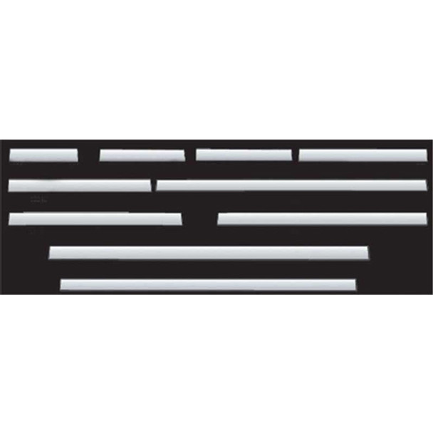 3.5 X 42 Inch Blank Stainless Steel Channel