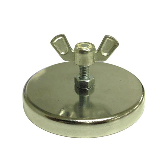 90 Lb Magnetic Flag Holder W/ Steel Cup