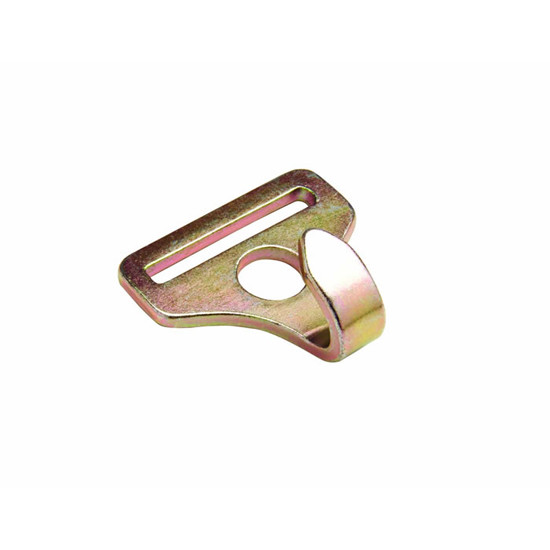 Gold Steel Trailer Plate Hook- 730 Lb WLL, 2200 Lb Breaking Strength