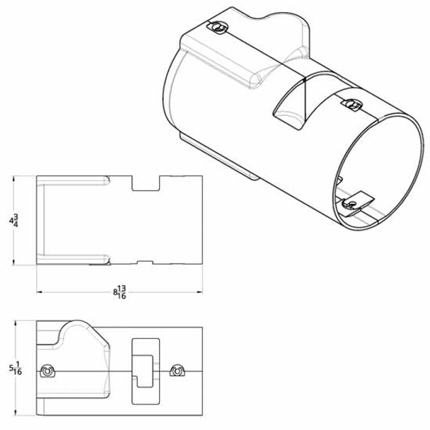 Chrome Column Steering Cover