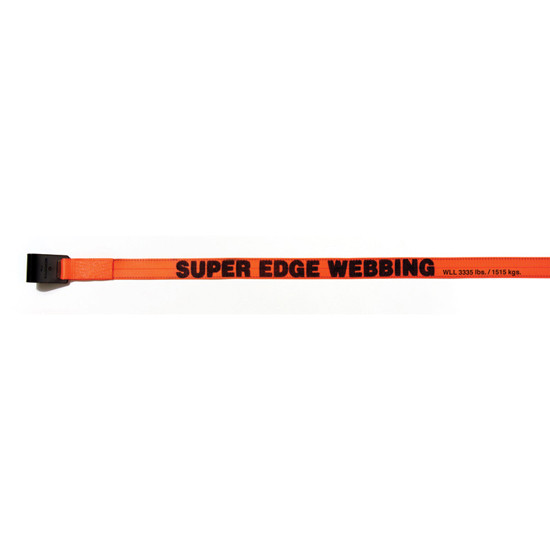 2 Inch X 30 Ft Super Edge Zone Winch Strap With #210 Flat Hook- 3335 Lb WLL