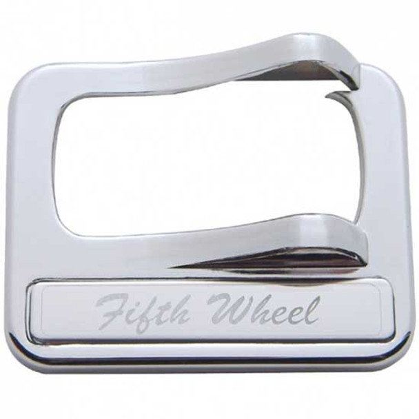 Chrome Fifth Wheel Switch Guard  For Peterbilt