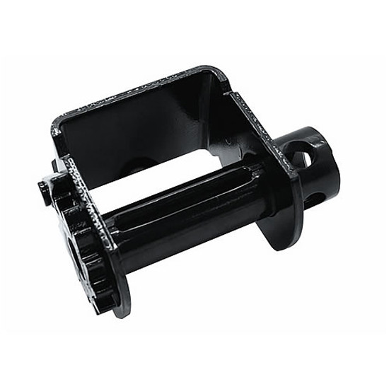 Black Steel Low Profile Sliding Winch- 5500 Lb WLL