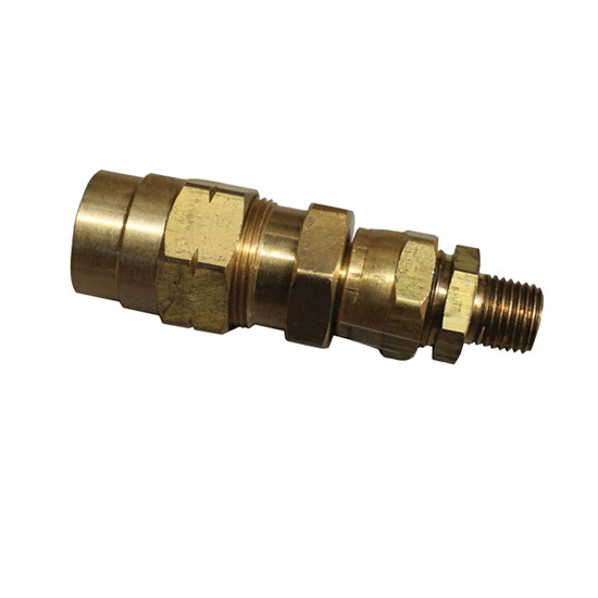 3/8 X 1/4 Inch Brass Swivel Hose Coupling Replaces 33806BY84, 1105, 500039, S363RB64