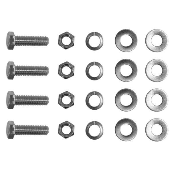 Zinc Plated Mud Flap Bolt Kit