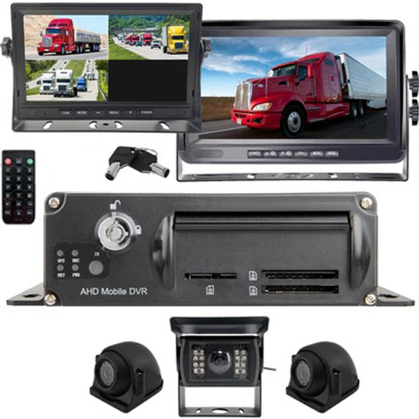 1080P 4 Channel MDVR Black Box Digital Recording For 2-4 Cams 1080P 4 Channel MDVR Black Box Digital Recording For 2-4 Cams
