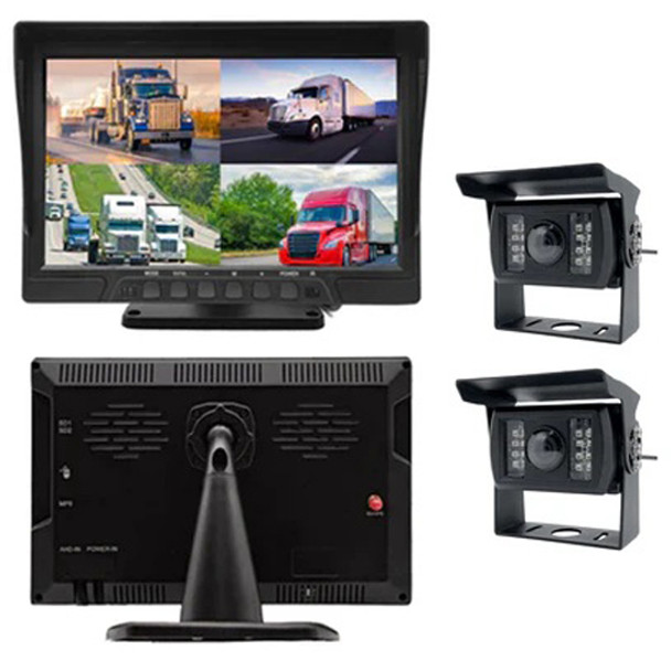 3rd Gen Wired DVR Camera System W/ 10 Inch LCD Screen