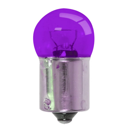 Purple Miniature Light Bulbs- 12V
