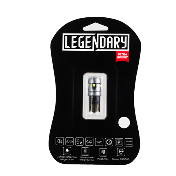 6 Diode White T10 LED Bulb By Legendary