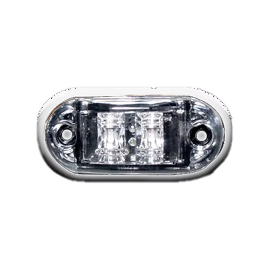 Replacement Bumper Light- Amber/ Clear